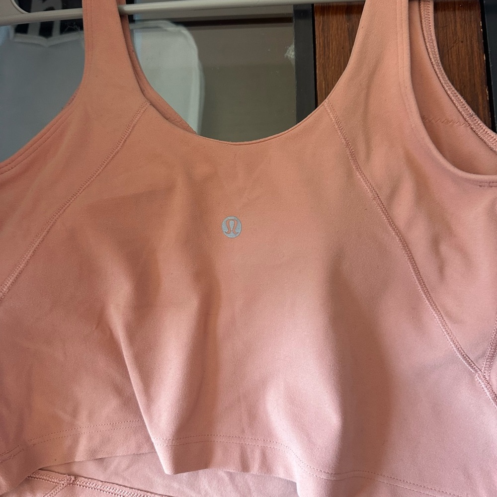 lululemon athletica Blush Pink Scoop Sports Bra